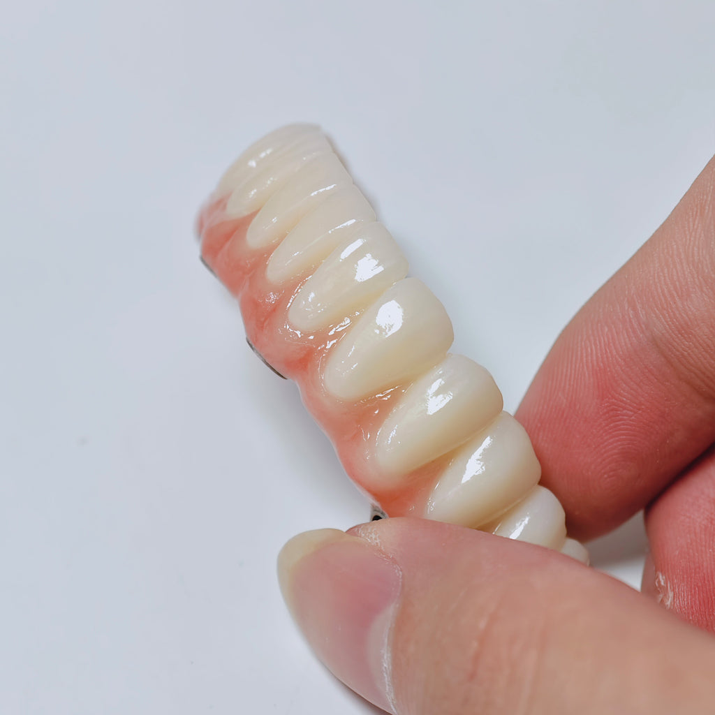 All On 4 Zirconia Bridge With Ti-Base Screw Retained