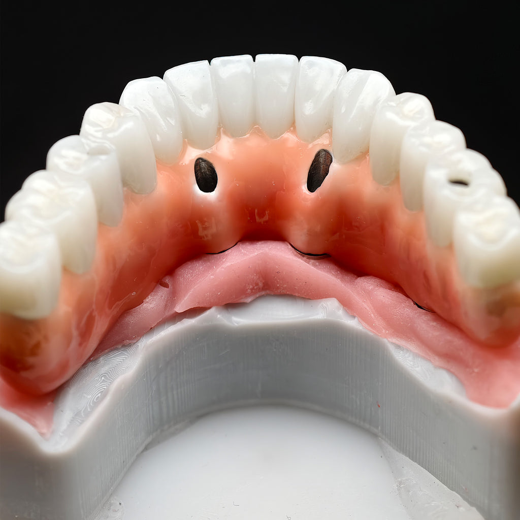 Zirconia-Enamel Hybrid Malo Bridge