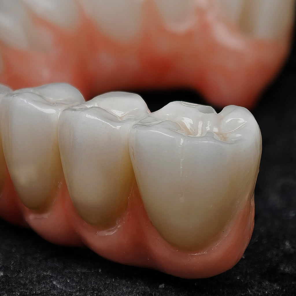 All On 4 Zirconia Bridge With Ti-Base Screw Retained Trying For Full Arch Restoration