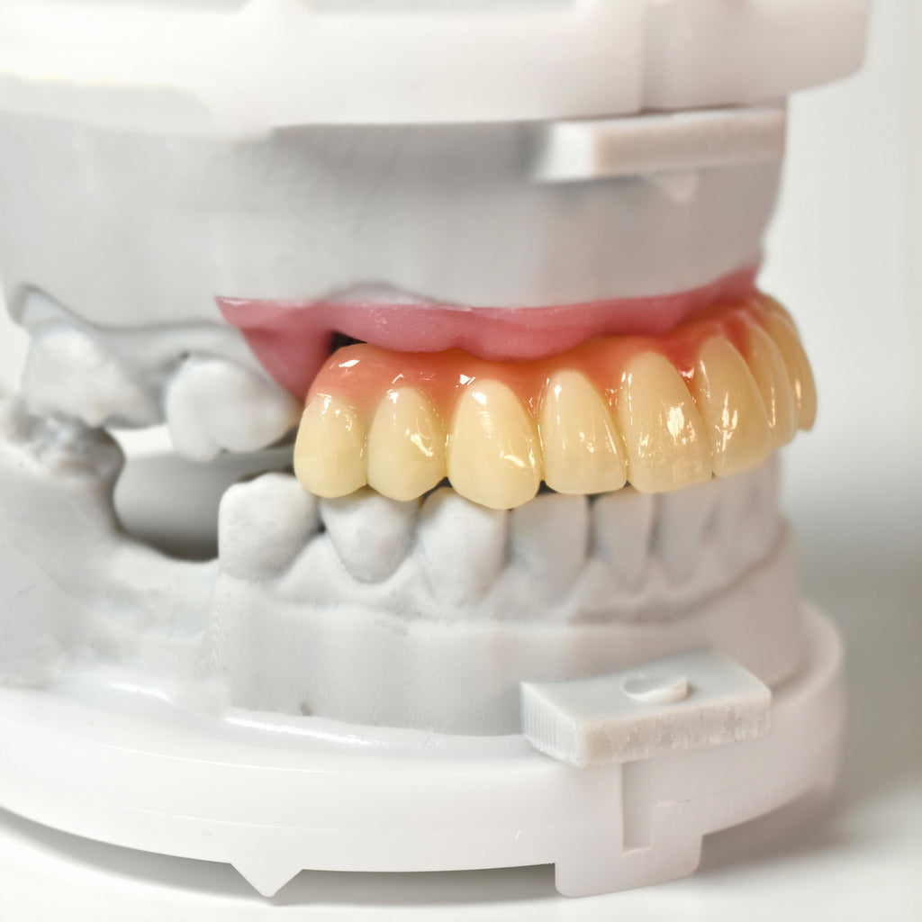PMMA Bridge With Screw Retained