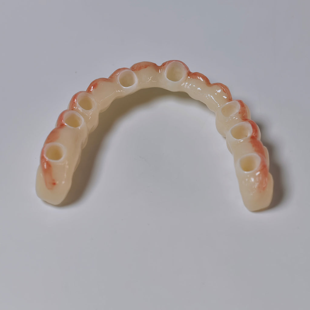 Zirconia Implant Bridges Screwmentable Dental Crown