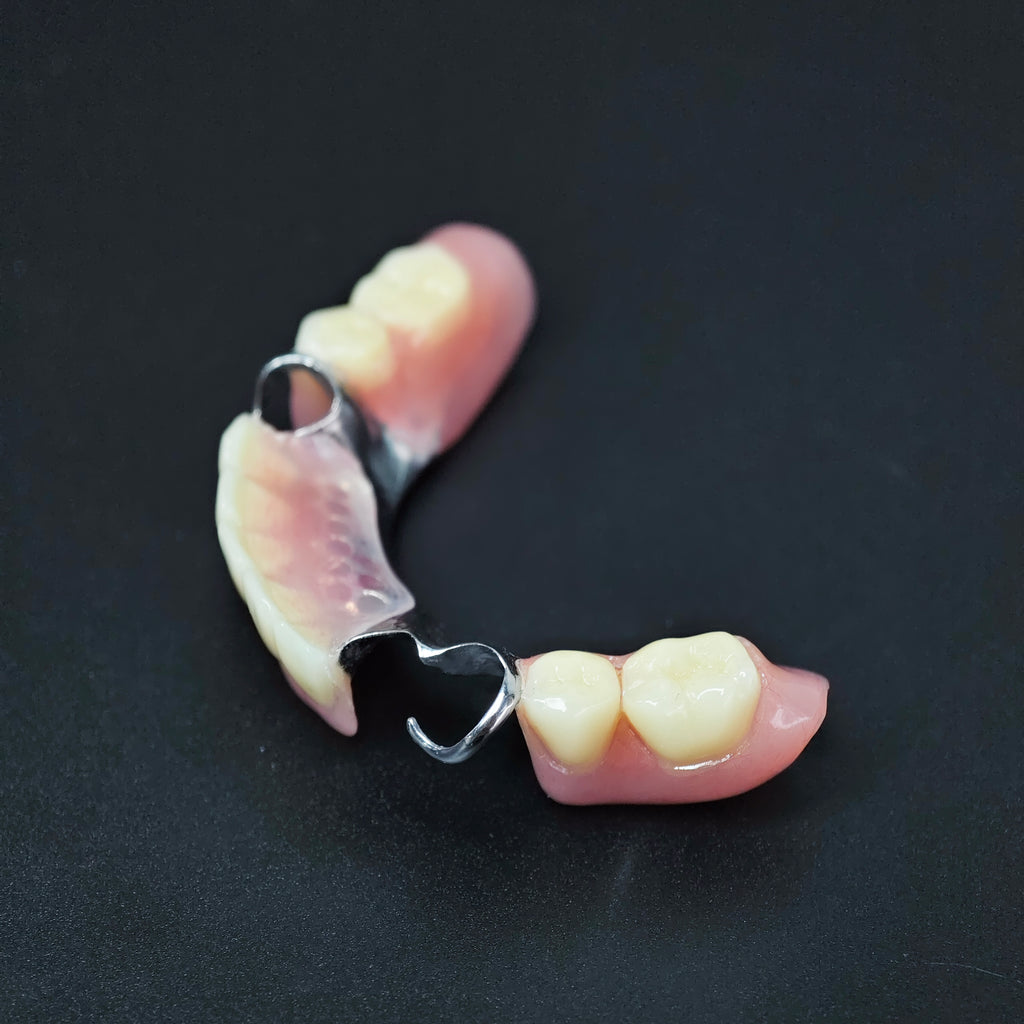 Cobalt Chrome Framework Denture Metal Framework With Acrylic Denture