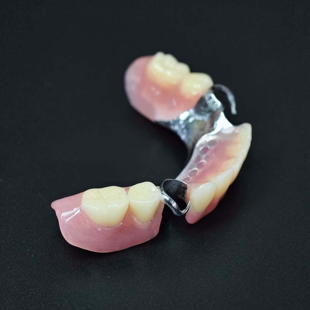 Cobalt Chrome Framework Denture Metal Framework With Acrylic Denture