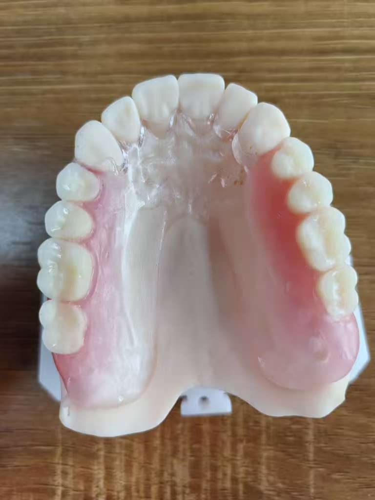 Clear Framework Denture Aesthetically Partial Denture Dental Lab In China
